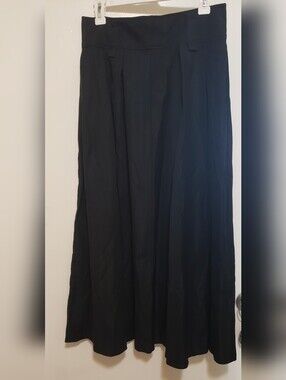 Classic Black Maxi Skirt - Women
